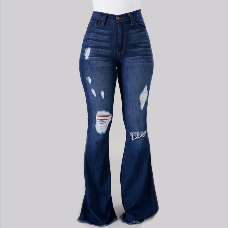 Slim-fit Ripped Jeans for Women