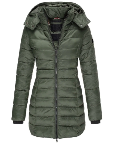 Women's Midi Lightweight Quilted Jacket (Single Piece)