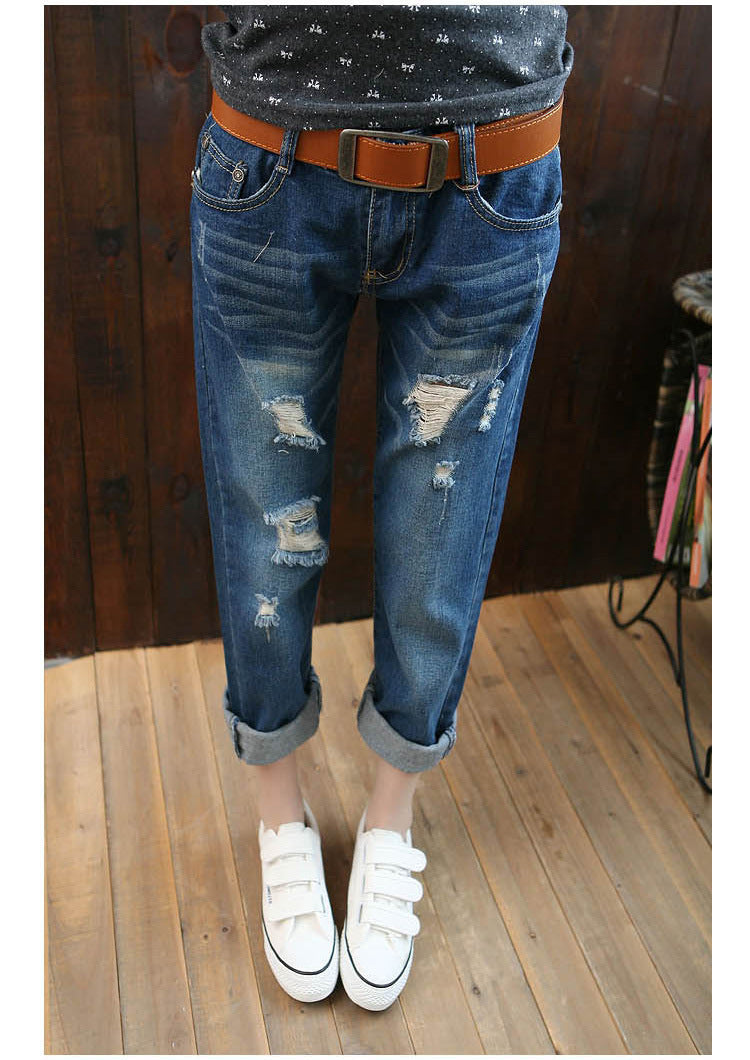 Harem Pants, Cropped Pants, Ripped Jeans