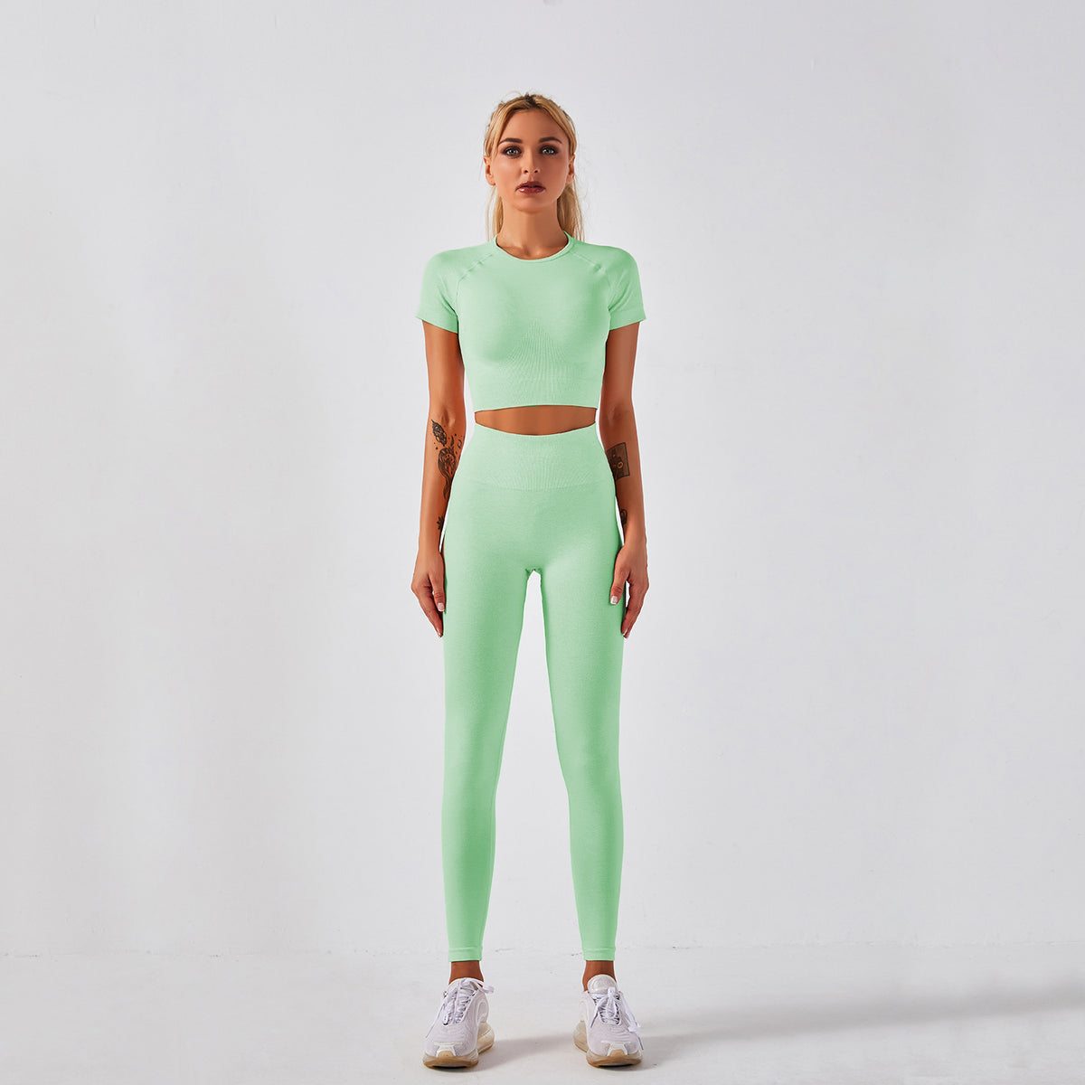 Shark Knit Set for Women - Sports Knit Outfit