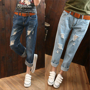 Harem Pants, Cropped Pants, Ripped Jeans